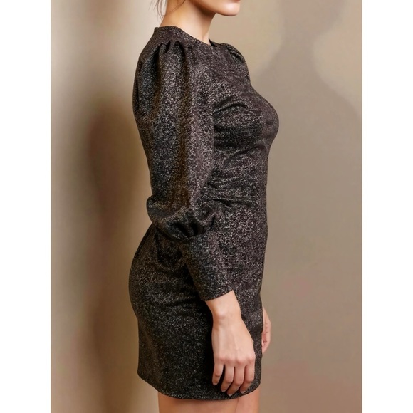 SÉZANE Kendra Sweater Dress, Bronze, Medium - Picture 6 of 14